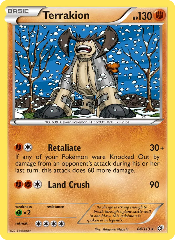 Terrakion 84/113