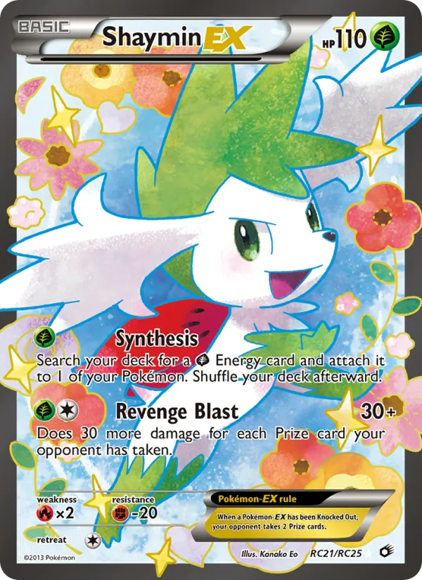 Shaymin-EX RC21/113
