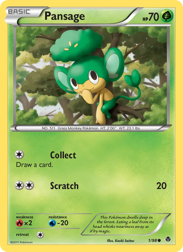 Pansage 1/98
