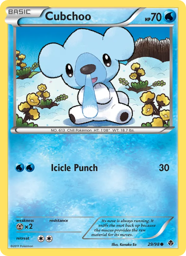 Cubchoo 29/98