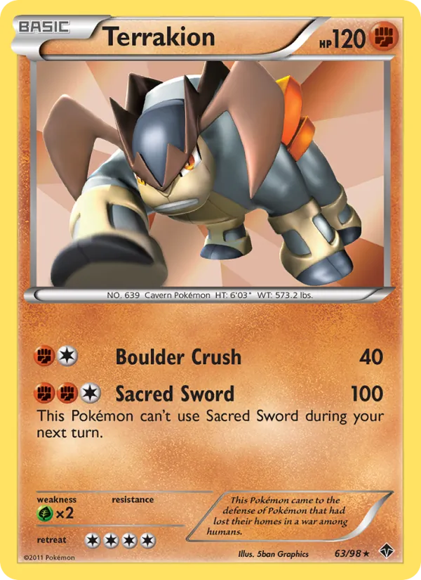 Terrakion 63/98