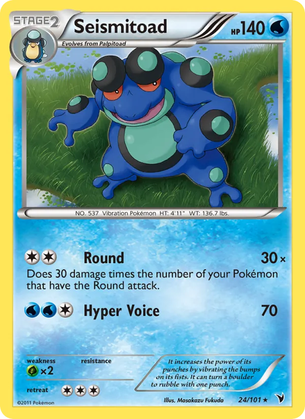 Seismitoad 24/101