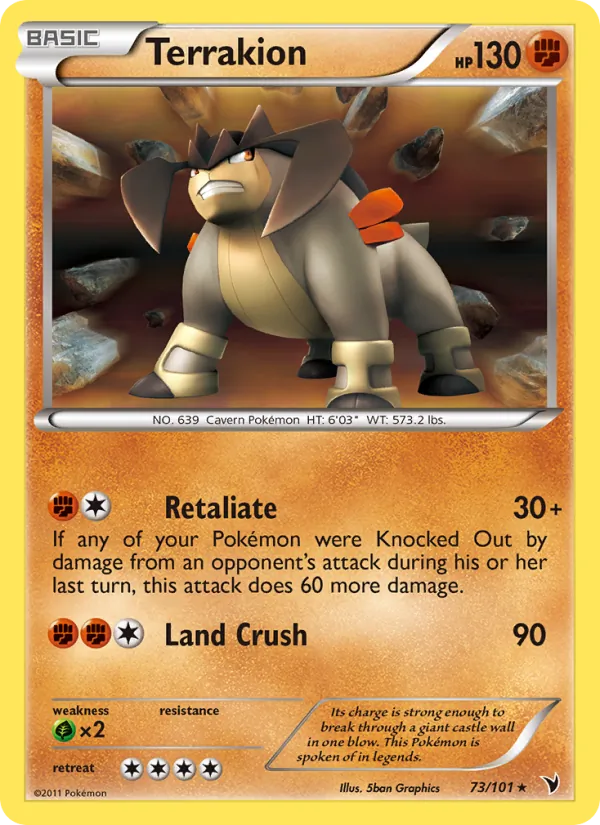 Terrakion 73/101