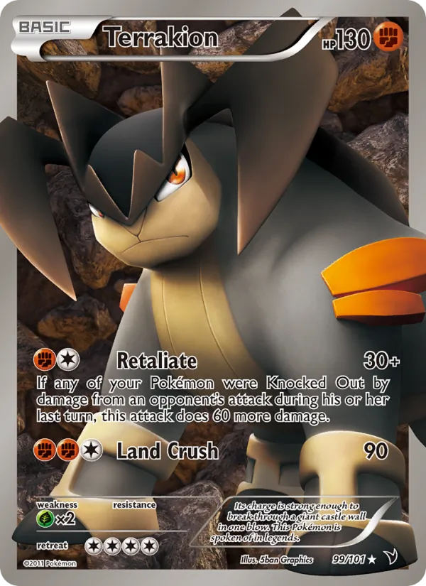 Terrakion 99/101