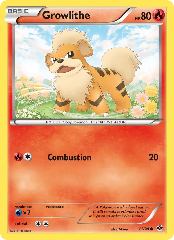Growlithe 11/99