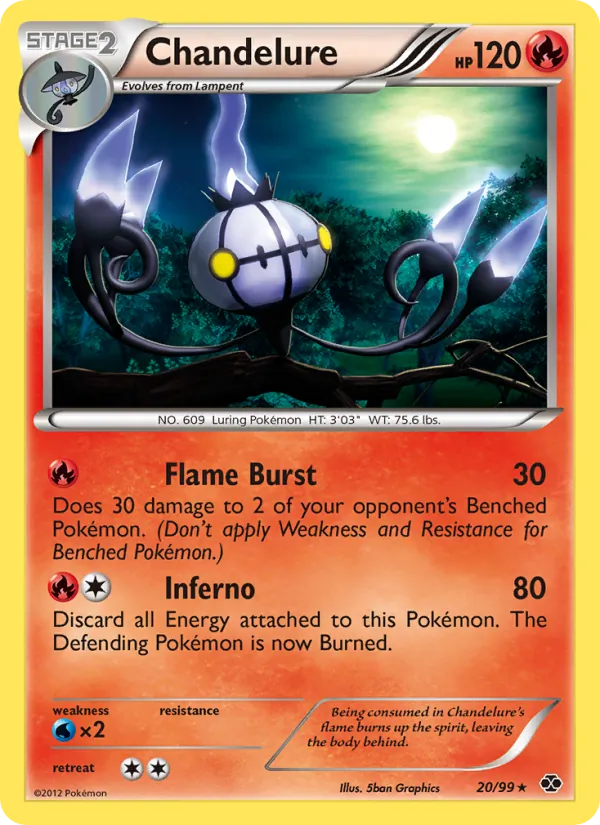 Chandelure 20/99