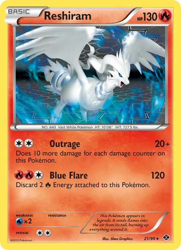 Reshiram 21/99