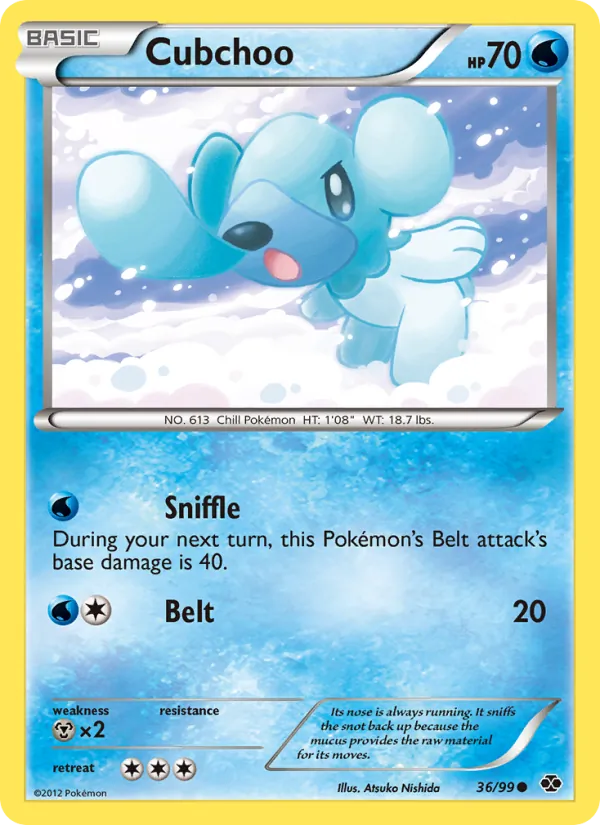 Cubchoo 36/99