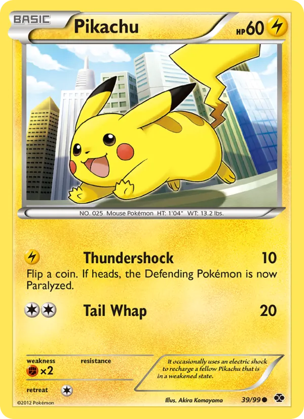 Pikachu 39/99