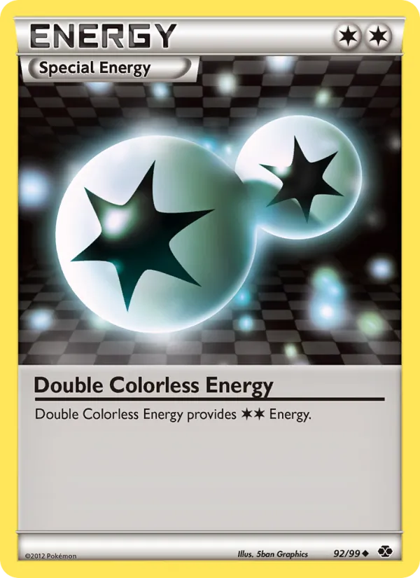 Double Colorless Energy 92/99
