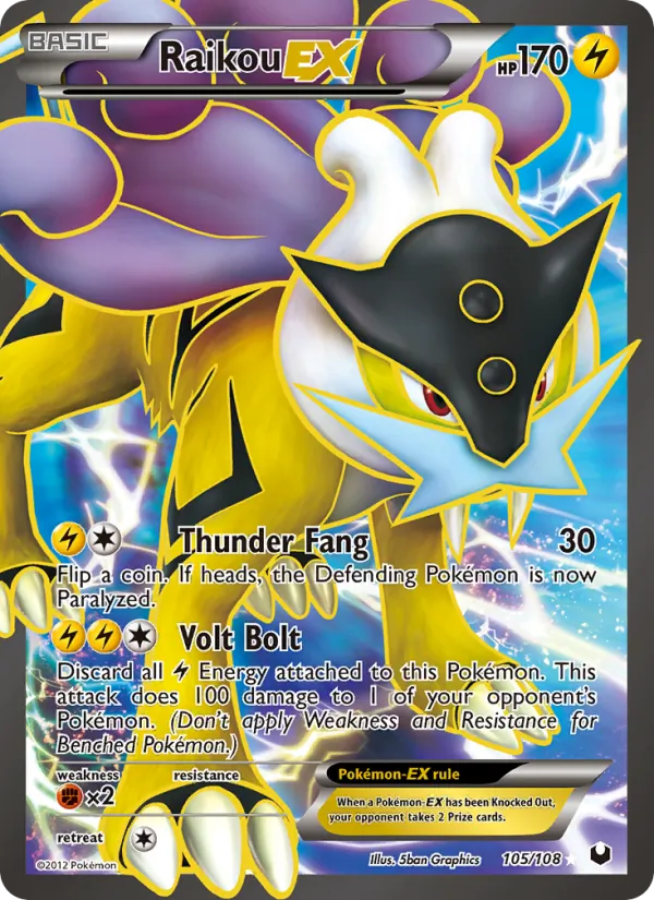 Raikou-EX 105/108