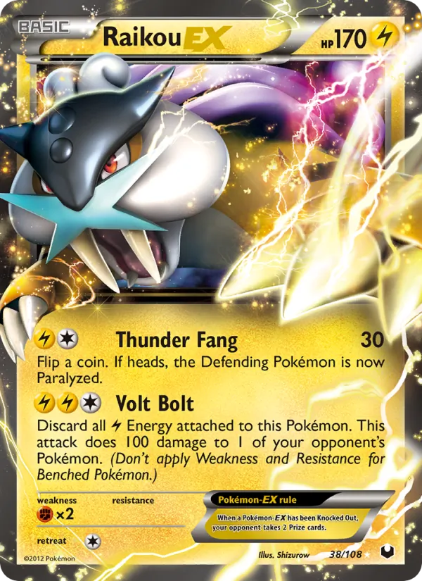 Raikou-EX 38/108