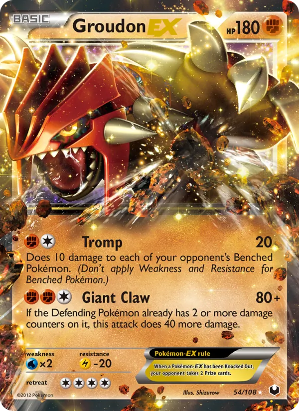 Groudon-EX 54/108