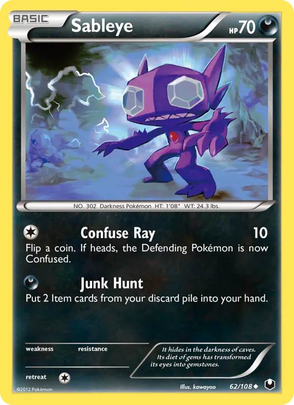 Sableye 62/108