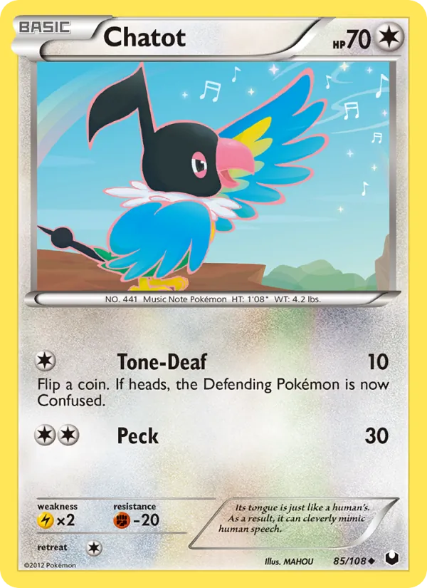 Chatot 85/108