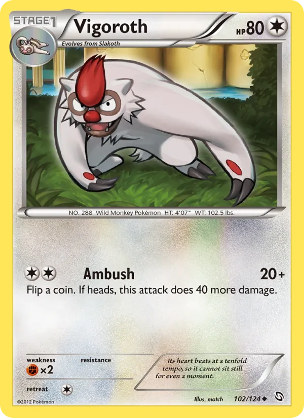 Vigoroth 102/124