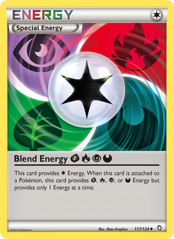 Blend Energy Grass Fire Psychic Darkness 117/124