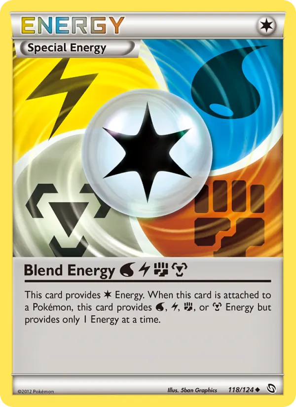 Blend Energy Water Lightning Fighting Metal 118/124