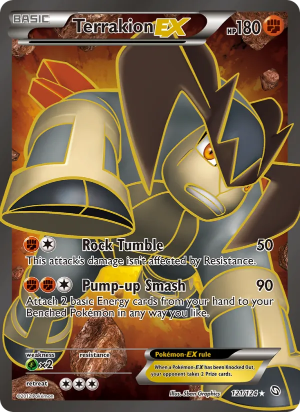 Terrakion-EX 121/124