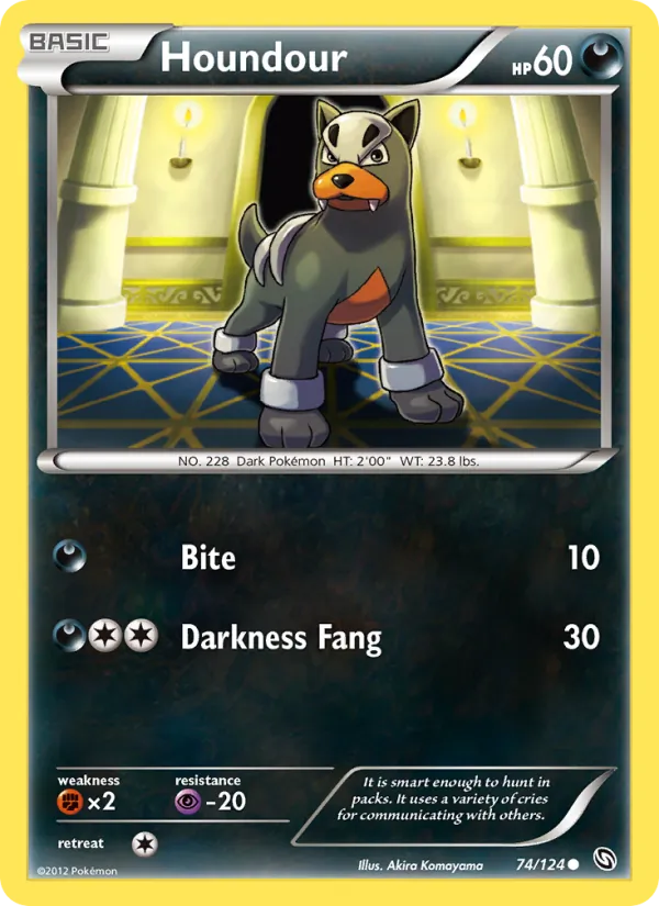 Houndour 74/124