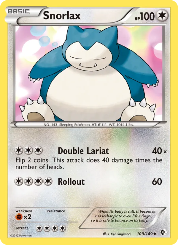 Snorlax 109/149