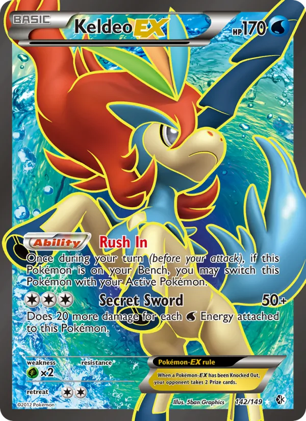 Keldeo-EX 142/149