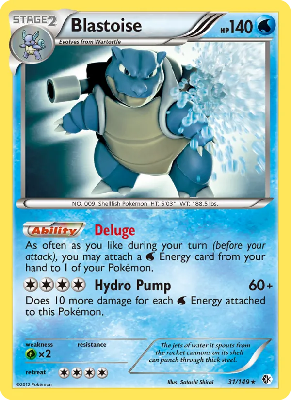 Blastoise 31/149