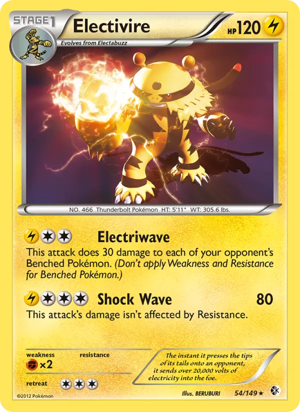 Electivire 54/149