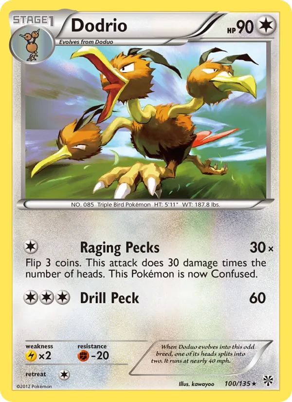 Dodrio 100/135