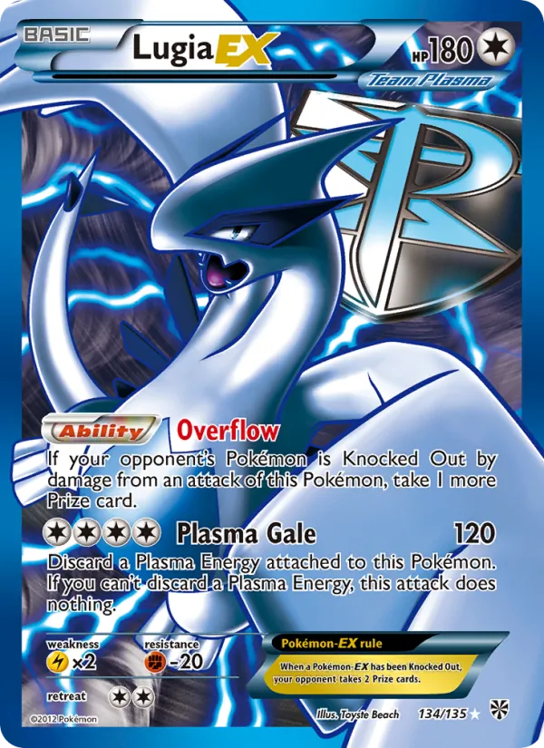 Lugia-EX 134/135