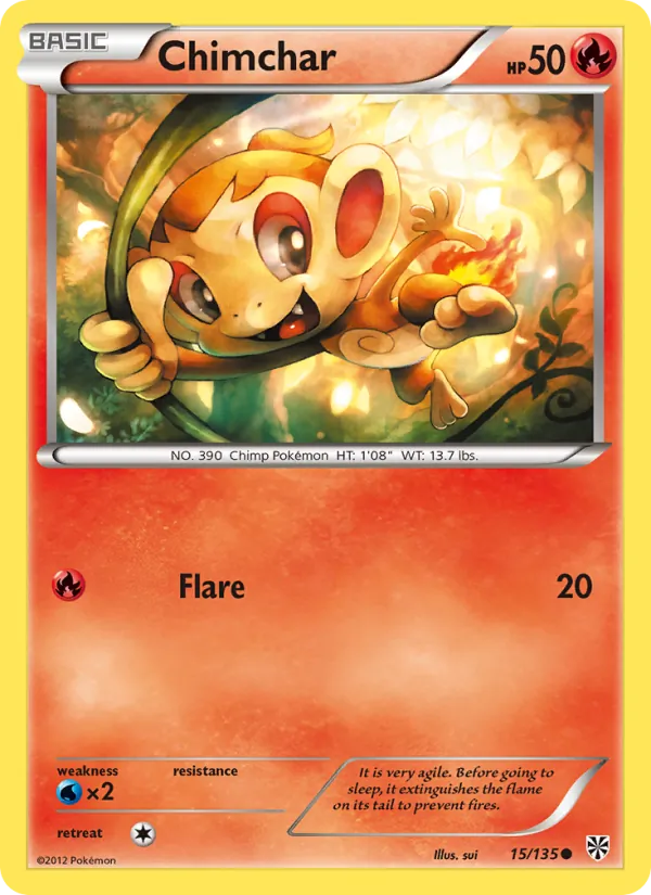 Chimchar 15/135