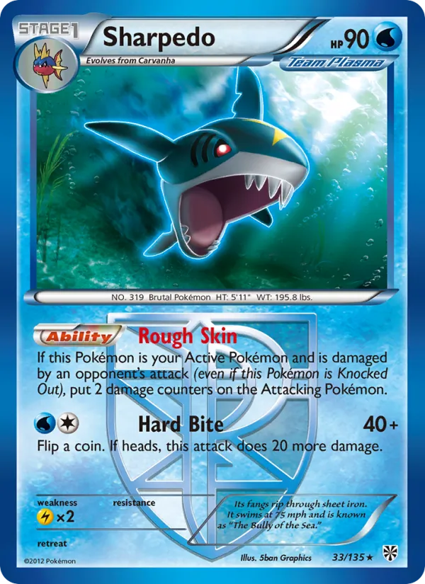 Sharpedo 33/135