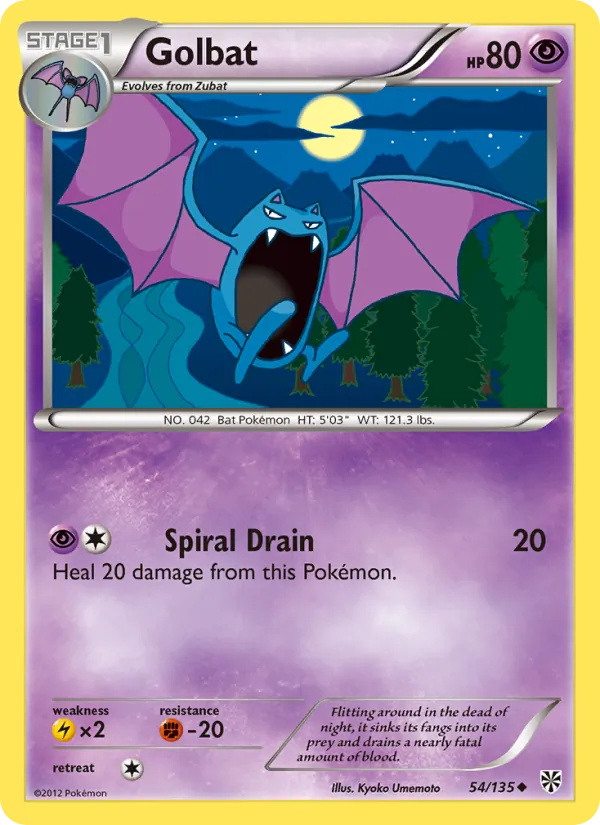 Golbat 54/135