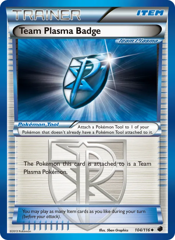 Team Plasma Badge 104/116