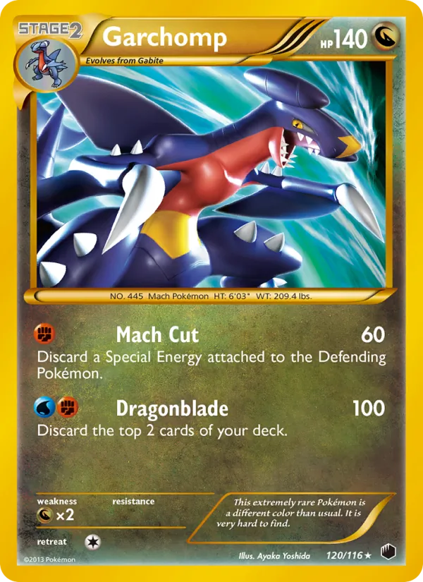 Garchomp 120/116