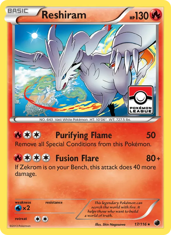 Reshiram 17/116