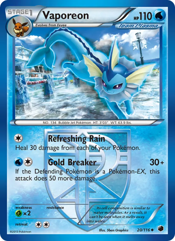 Vaporeon 20/116
