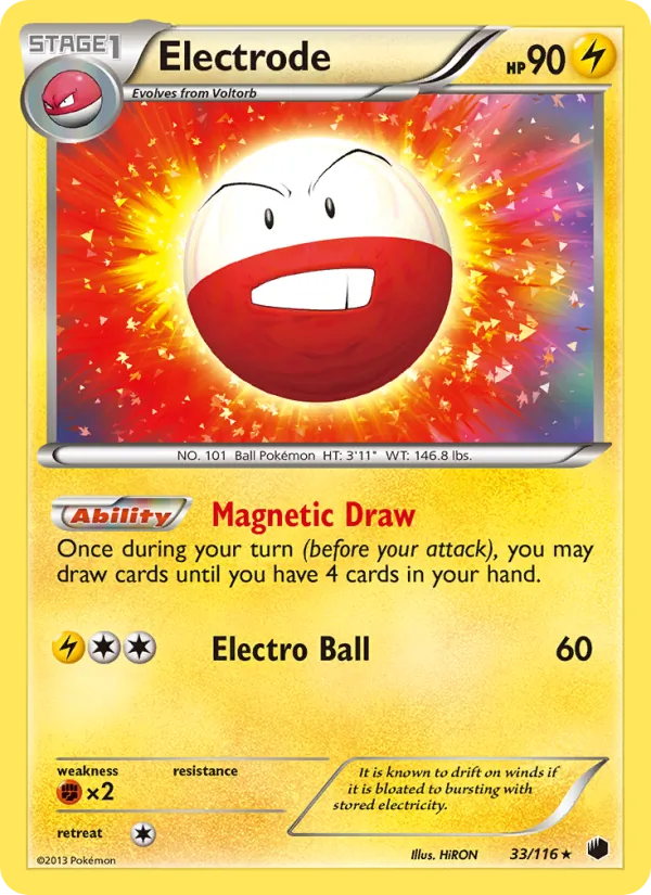 Electrode 33/116
