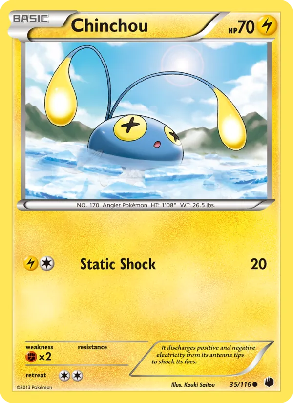 Chinchou 35/116