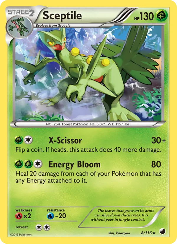 Sceptile 8/116