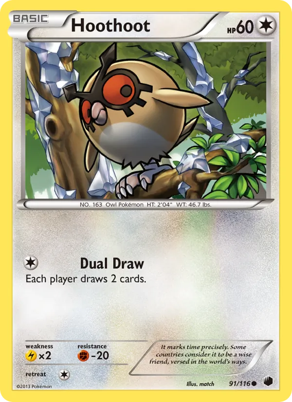 Hoothoot 91/116