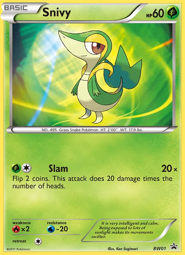 Snivy BW01/101