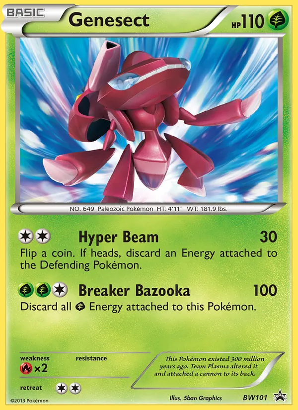 Genesect BW101/101