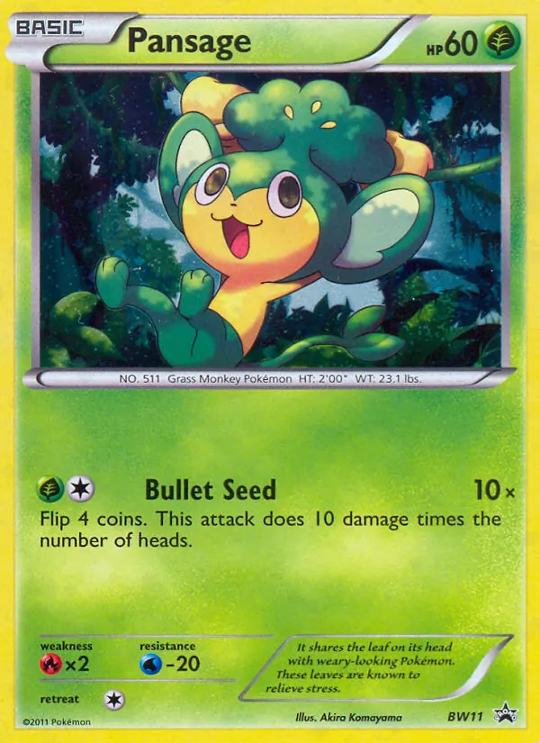 Pansage BW11/101