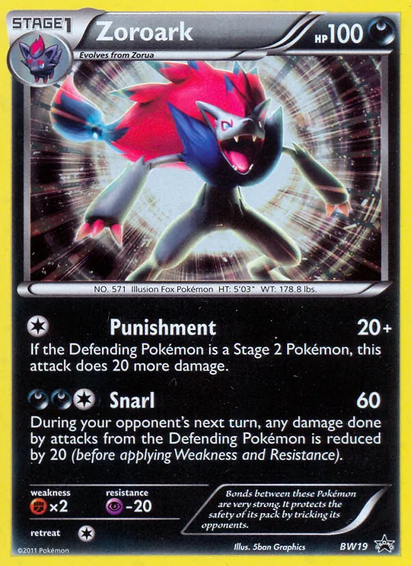 Zoroark BW19/101