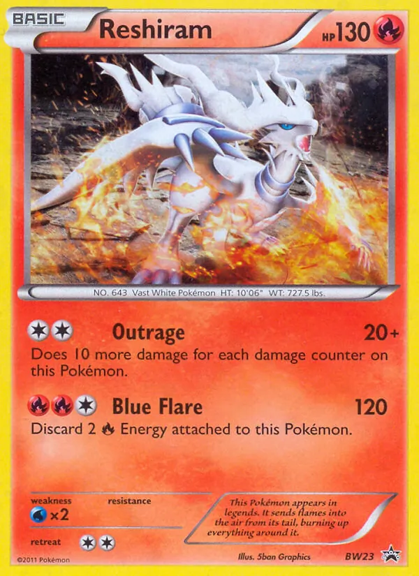Reshiram BW23/101