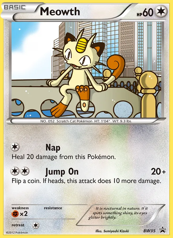Meowth BW35/101