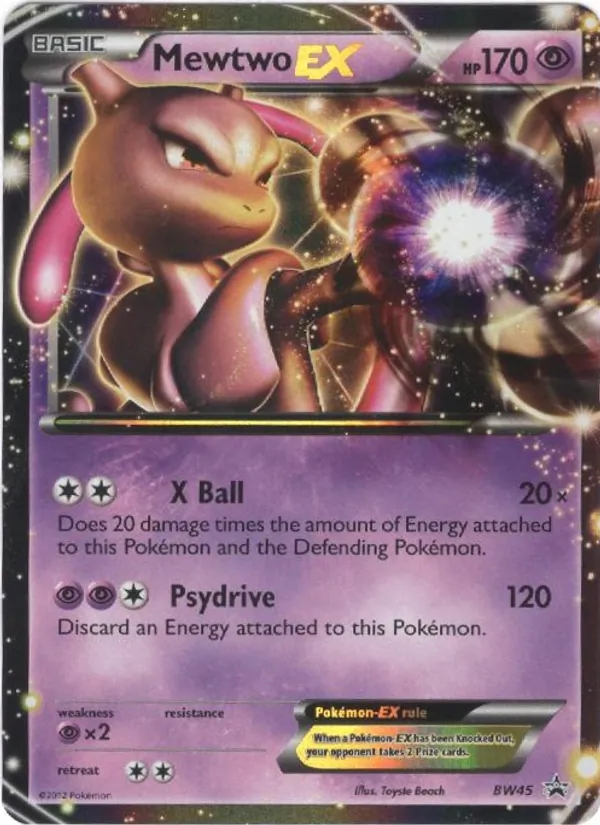 Mewtwo-EX BW45/101