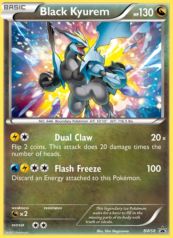 Black Kyurem BW58/101