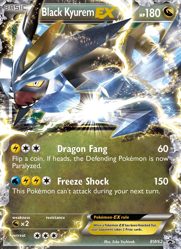 Black Kyurem-EX BW62/101